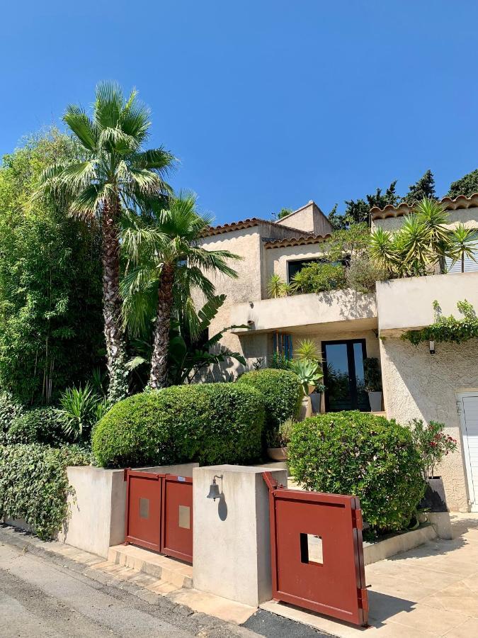 "La Villa Bali", En Bord De Mer A 5 Mn Des Plages Avec Piscine A Cascade, Grand Exterieur Unique Sur Le Theme De Bali Six-Fours-les-Plages Zewnętrze zdjęcie